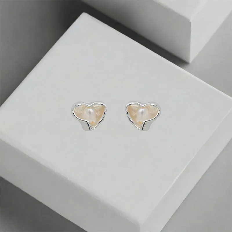 QIANFANGDAHUANGYE Alloy Stud Earrings Women's-3