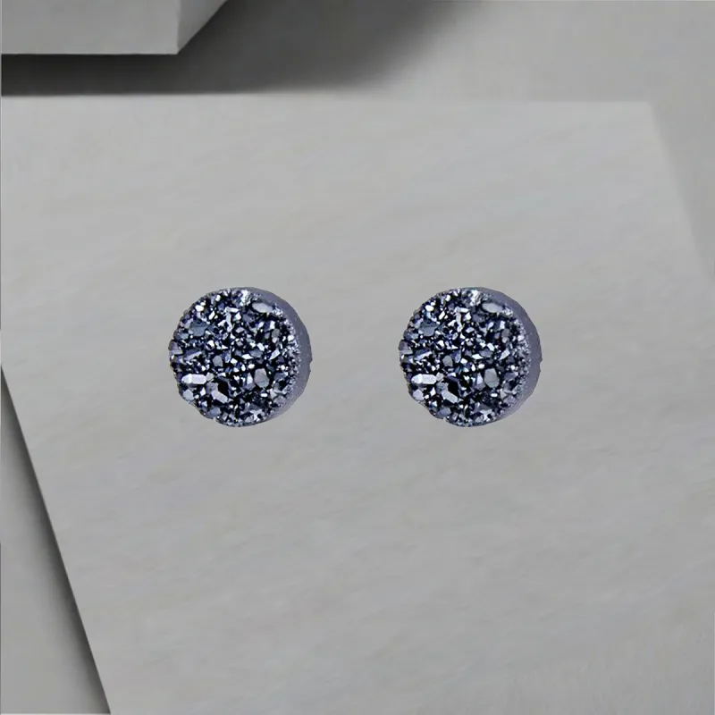 QIANFANGDAHUANGYE Magnet Stud Earrings Men's-3