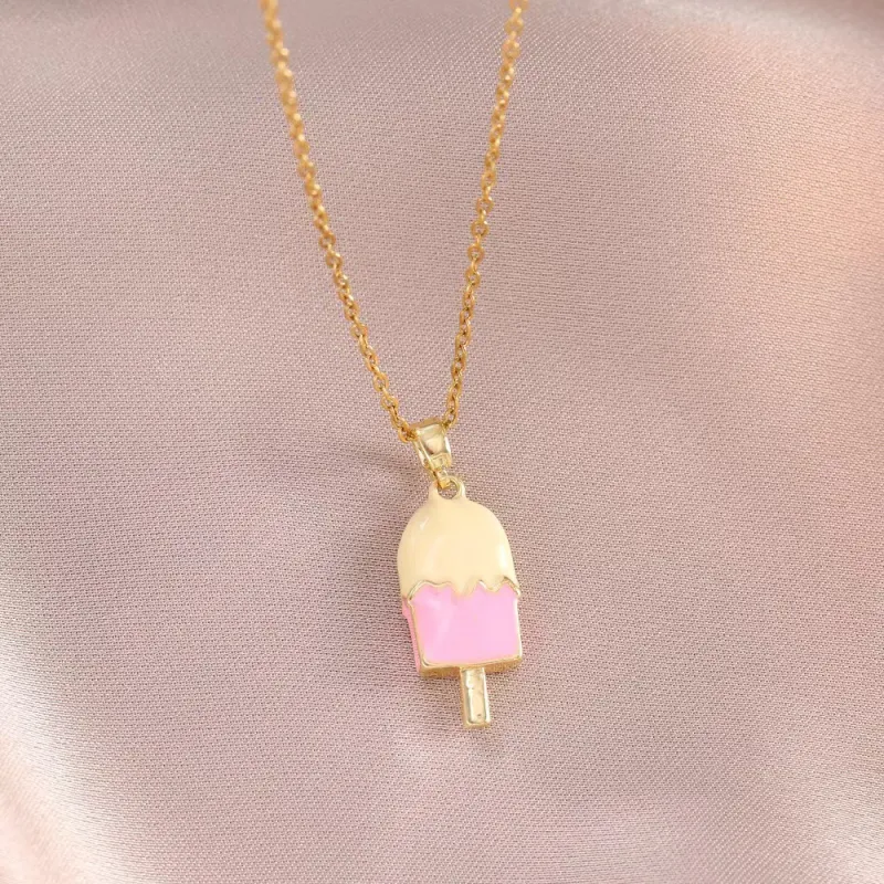 QIANFANGDAHUANGYE Zircon Necklaces Women's-2