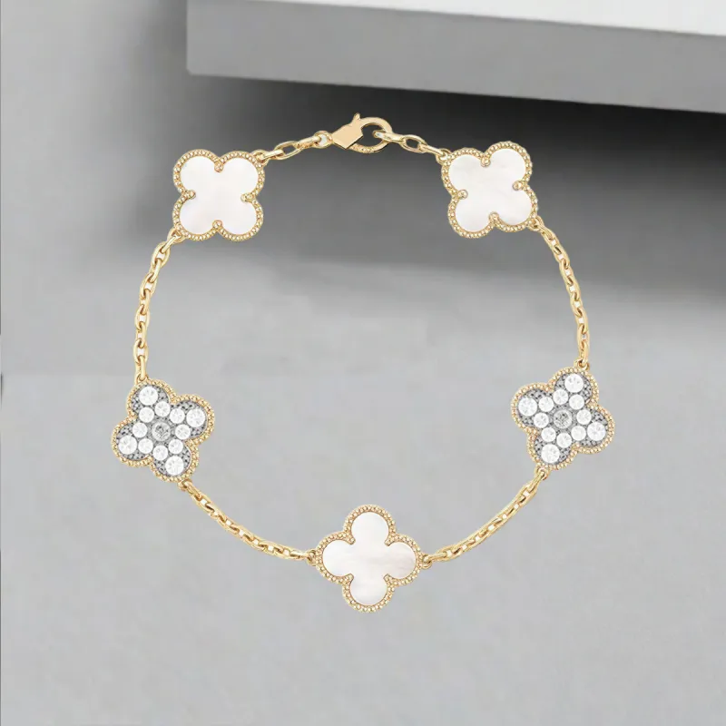 QIANFANGDAHUANGYE Zircon Bracelets Women's-5