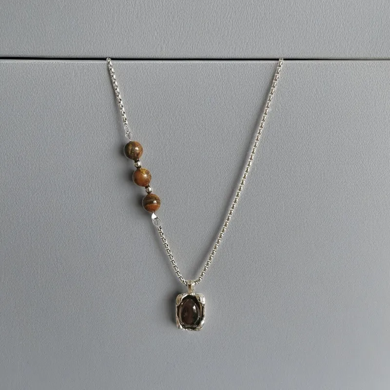 QIANFANGDAHUANGYE Titanium Steel Necklaces Women's-4