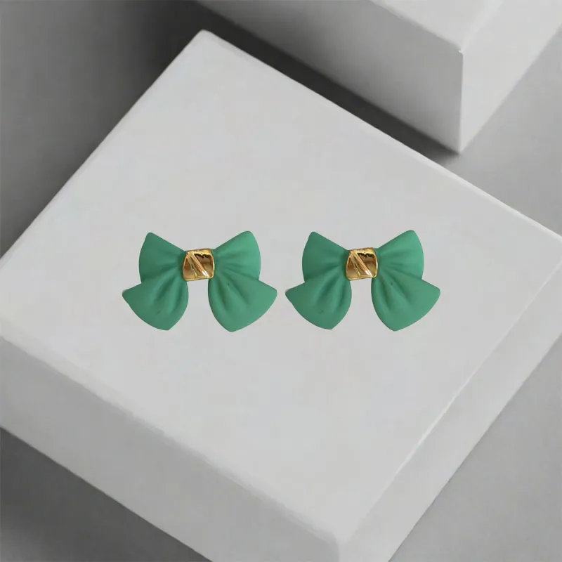 QIANFANGDAHUANGYE Resin Stud Earrings Women's-4
