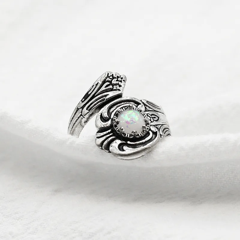 QIANFANGDAHUANGYE Alloy Rings Unisex-3