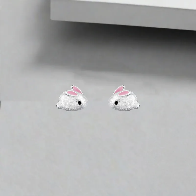 QIANFANGDAHUANGYE Alloy Stud Earrings Women's-4