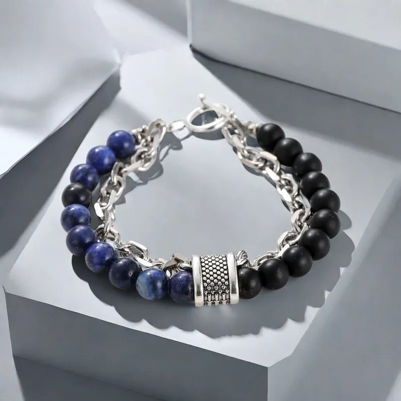 QIANFANGDAHUANGYE Alloy Bracelets Unisex-3