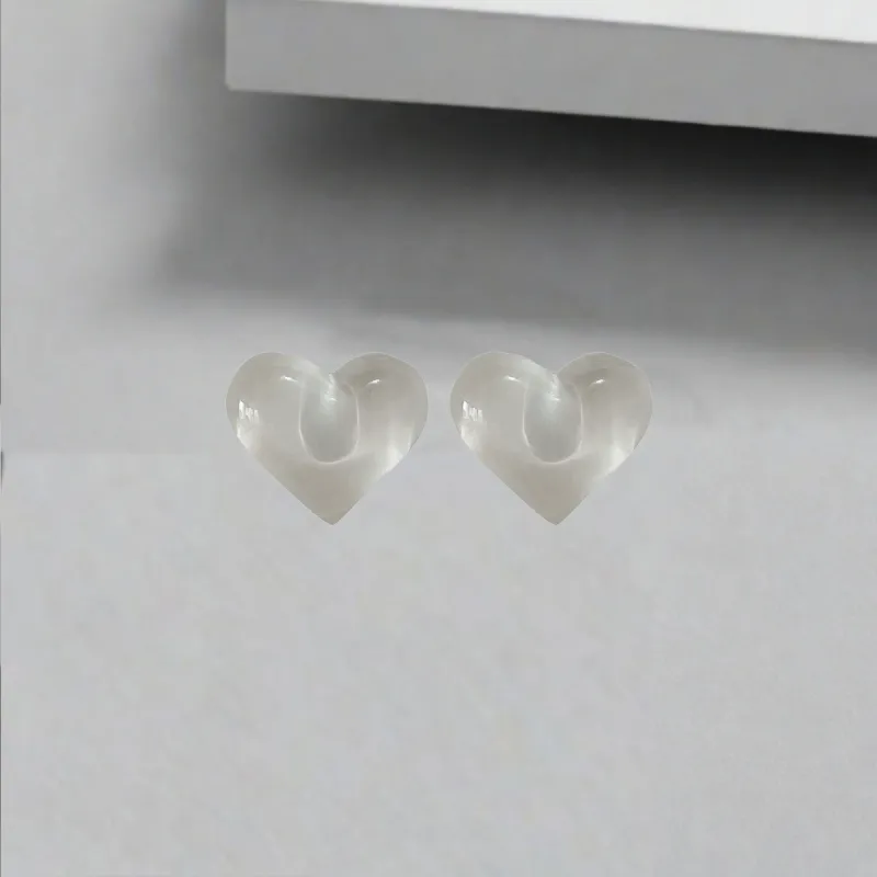 QIANFANGDAHUANGYE Resin Stud Earrings Women's-3