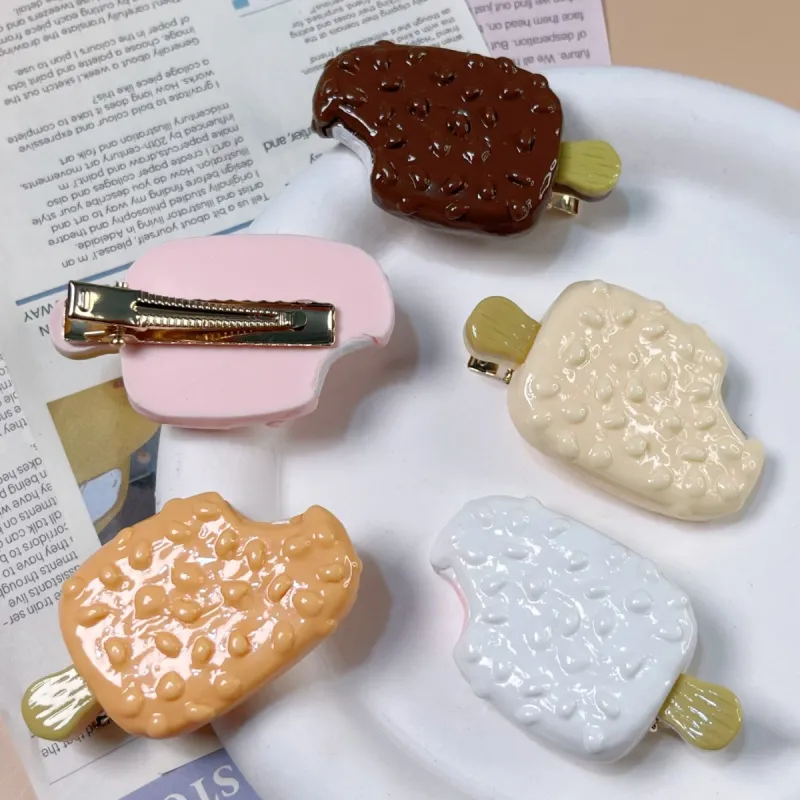 QIANFANGDAHUANGYE Resin Hair Clips Women's-2