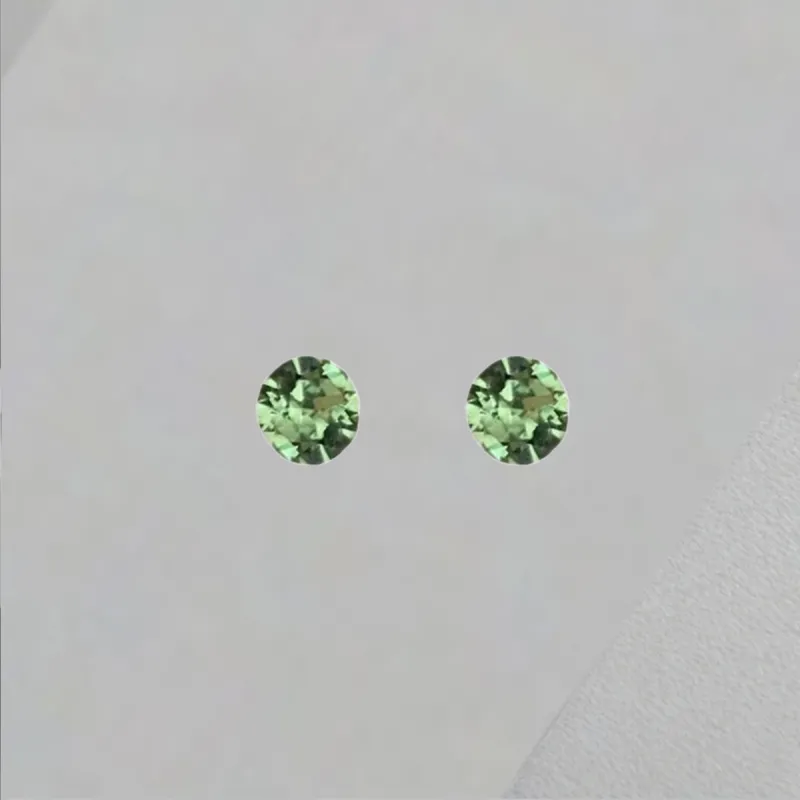 QIANFANGDAHUANGYE Zircon Stud Earrings Women's-2