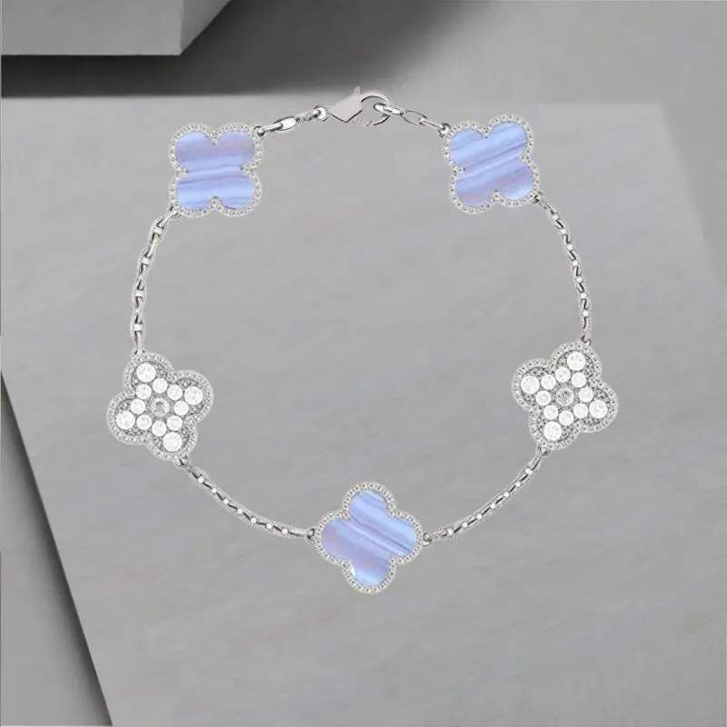 QIANFANGDAHUANGYE Zircon Bracelets Women's-3