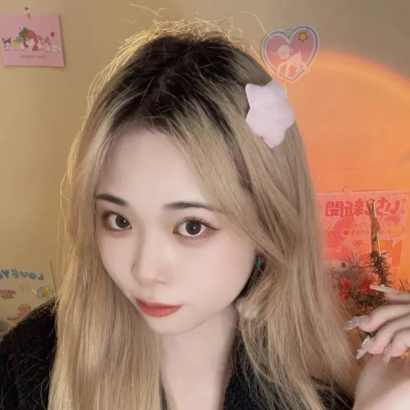 QIANFANGDAHUANGYE Resin Hair Clips Women's-10