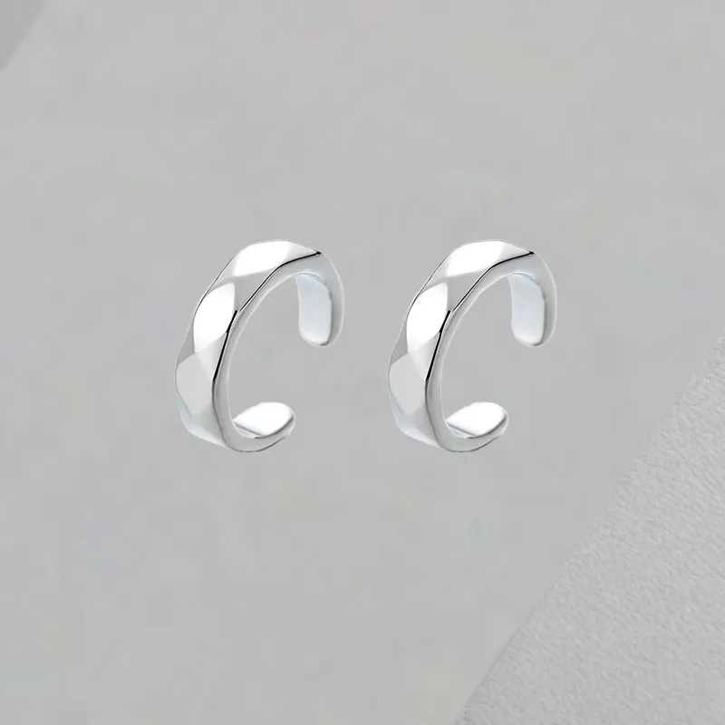 QIANFANGDAHUANGYE Alloy Clip On Earrings Unisex-6