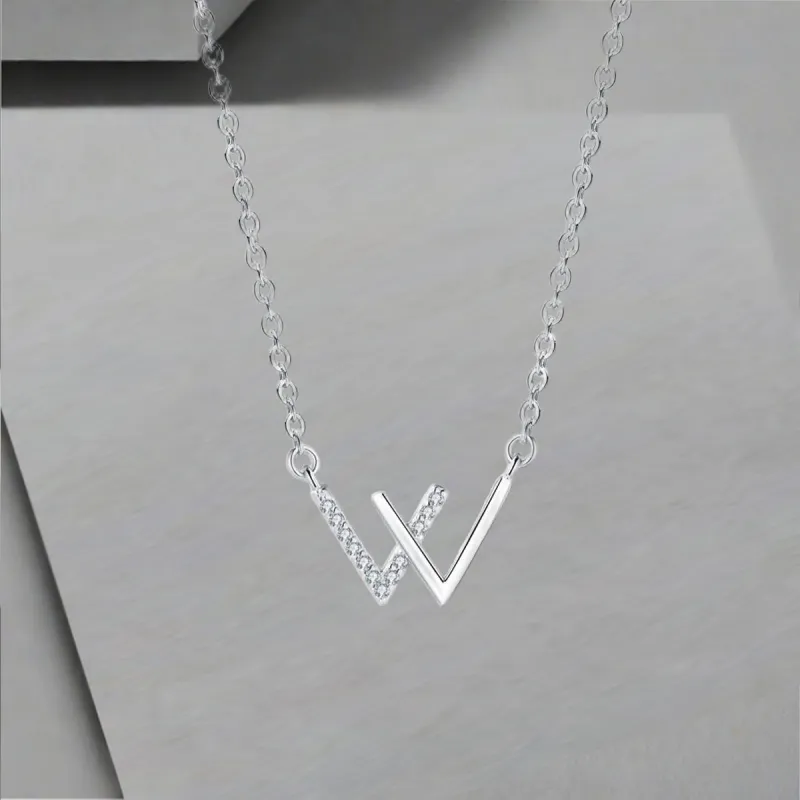 QIANFANGDAHUANGYE Titanium Steel Necklaces Women's-4