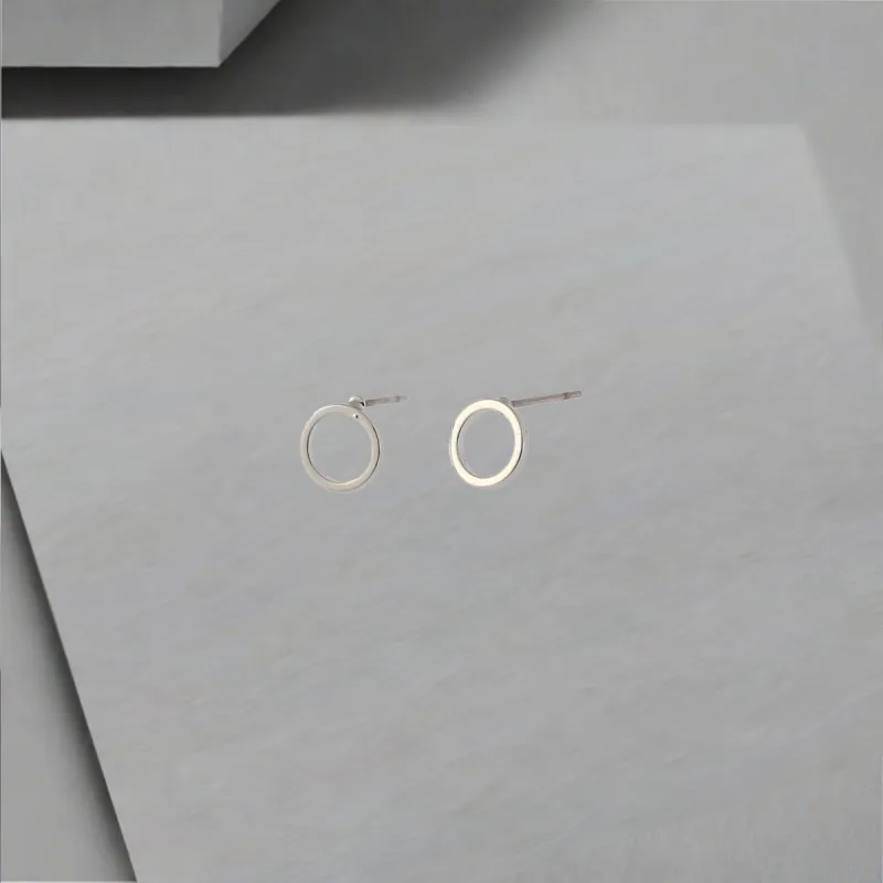 QIANFANGDAHUANGYE Alloy Stud Earrings Unisex-4