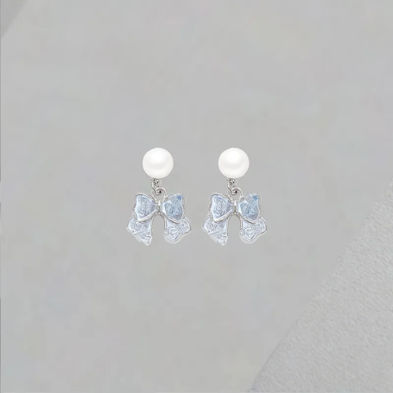 QIANFANGDAHUANGYE Zircon Earrings Women's-4