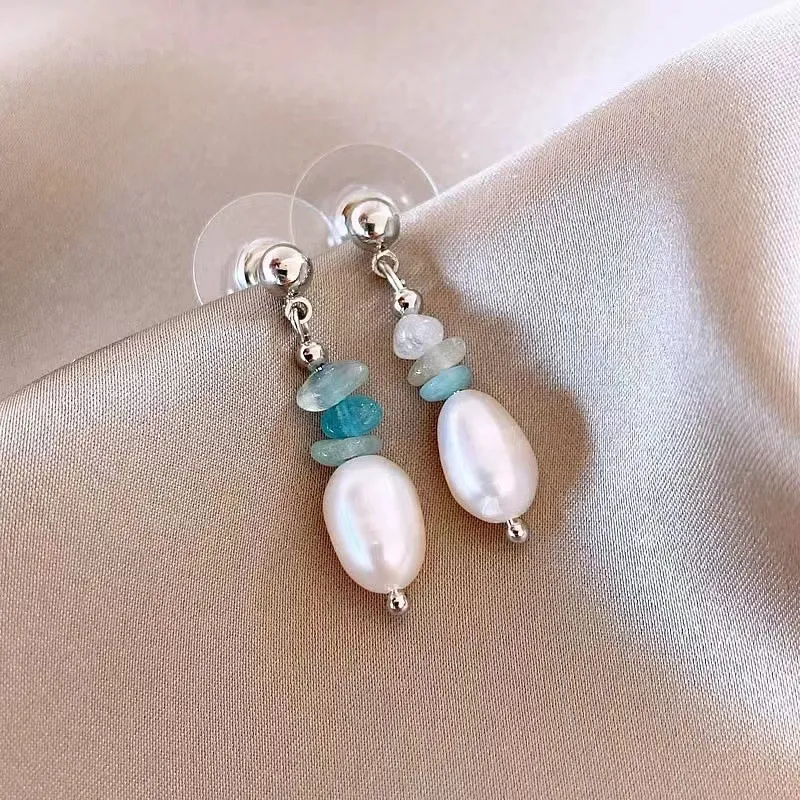 QIANFANGDAHUANGYE Alloy Earrings Women's-2