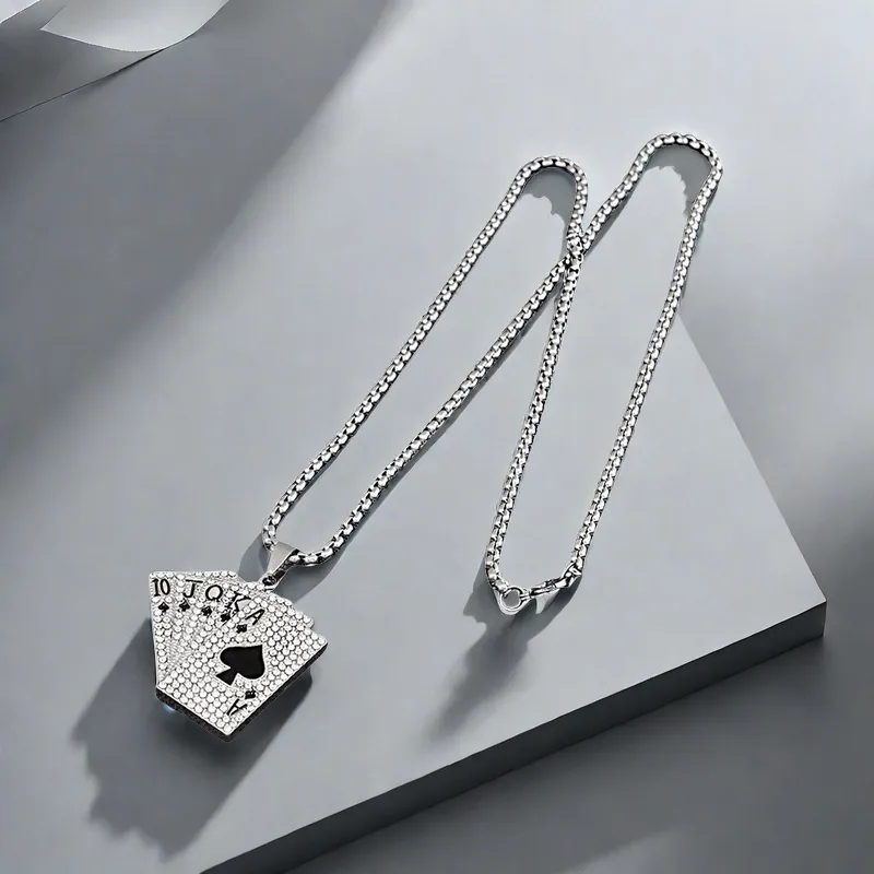 QIANFANGDAHUANGYE Alloy Necklaces Unisex-4