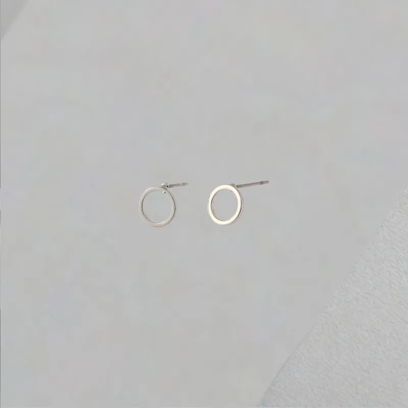 QIANFANGDAHUANGYE Alloy Stud Earrings Unisex-3