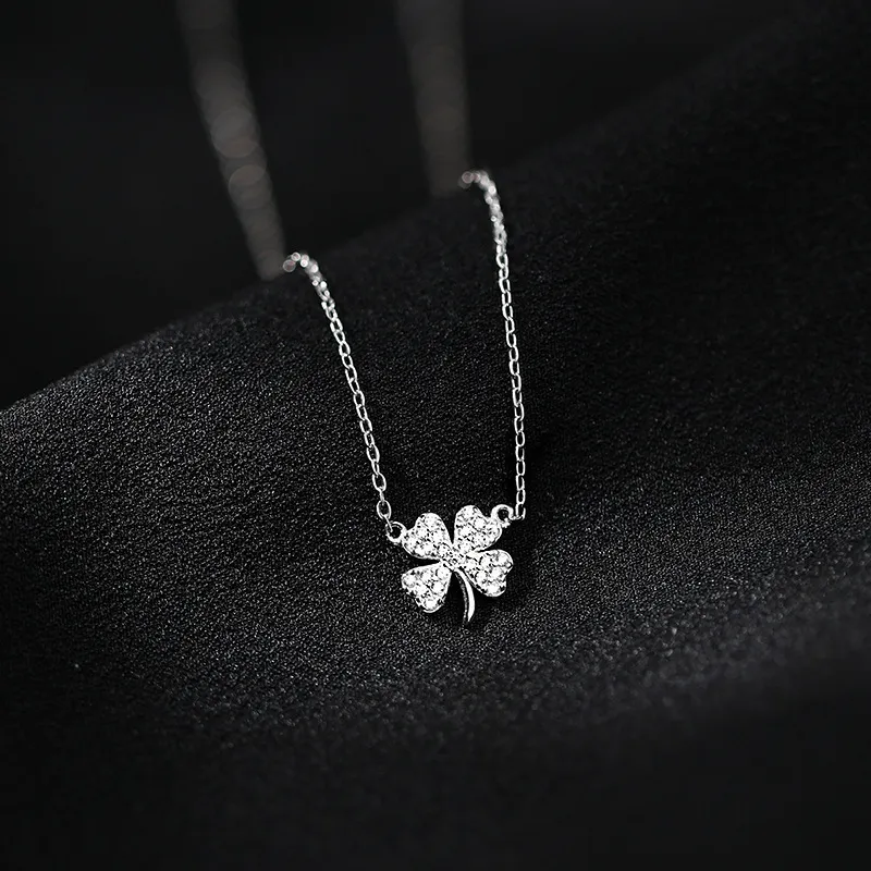 QIANFANGDAHUANGYE Zircon Necklaces Women's-2