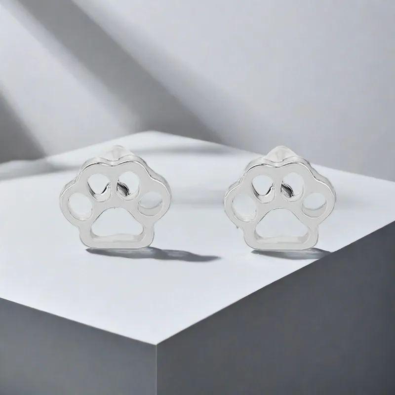 QIANFANGDAHUANGYE S925 Silver Stud Earrings Women's-3