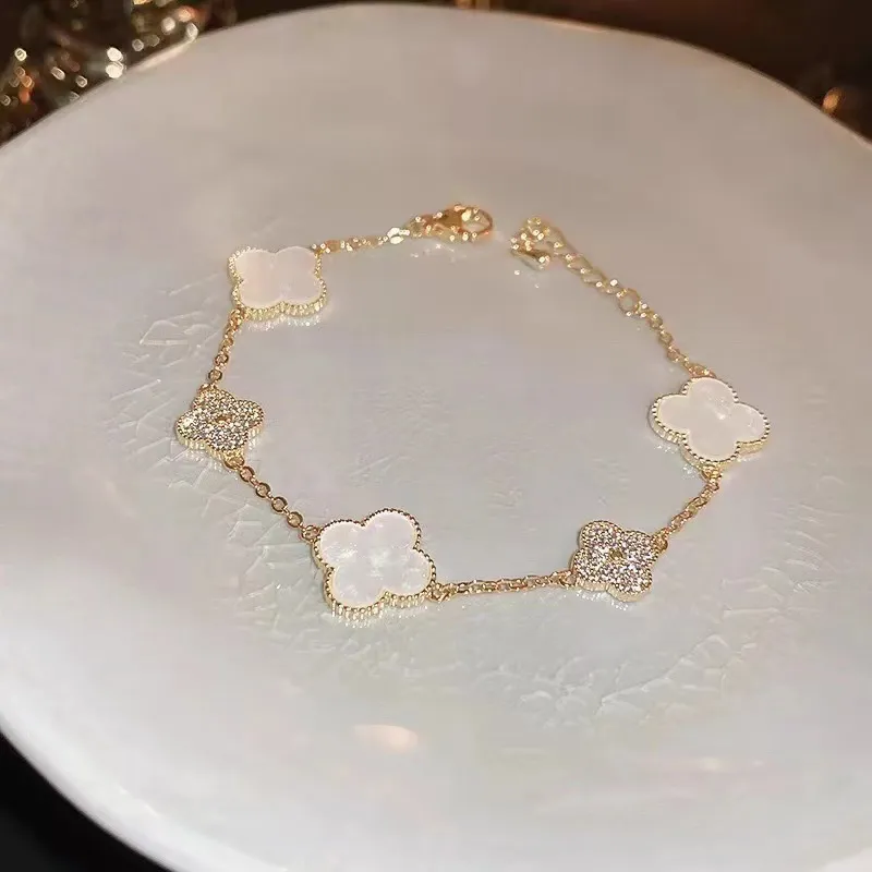 QIANFANGDAHUANGYE Zircon Bracelets Women's-2