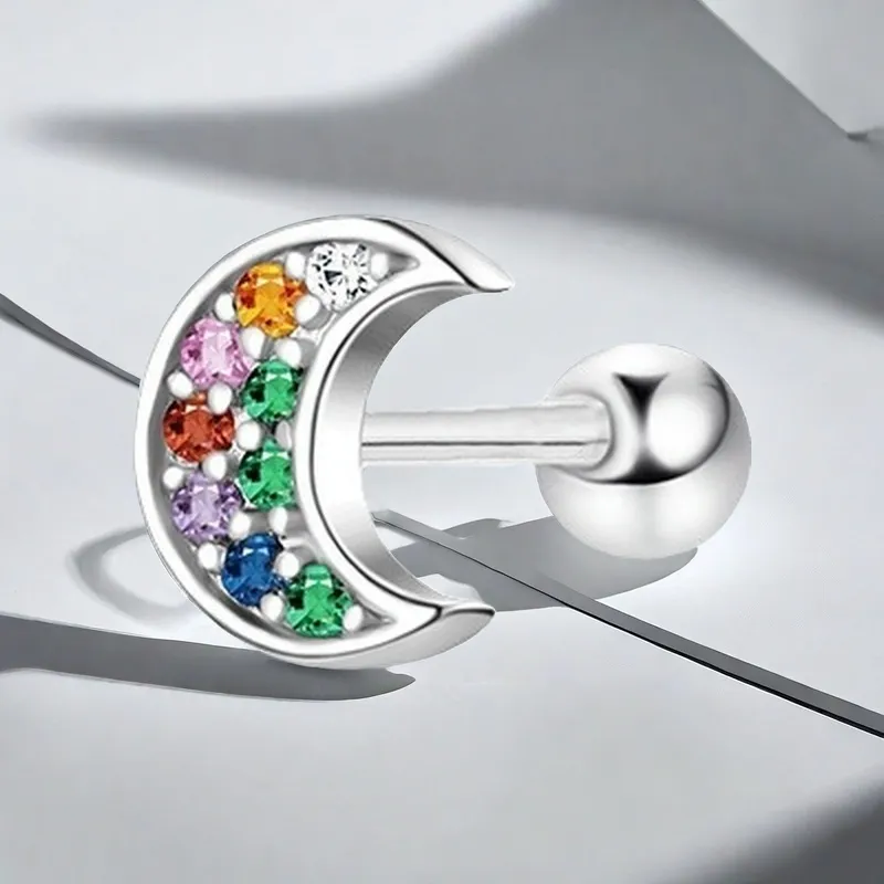 QIANFANGDAHUANGYE Alloy Stud Earrings Unisex-7