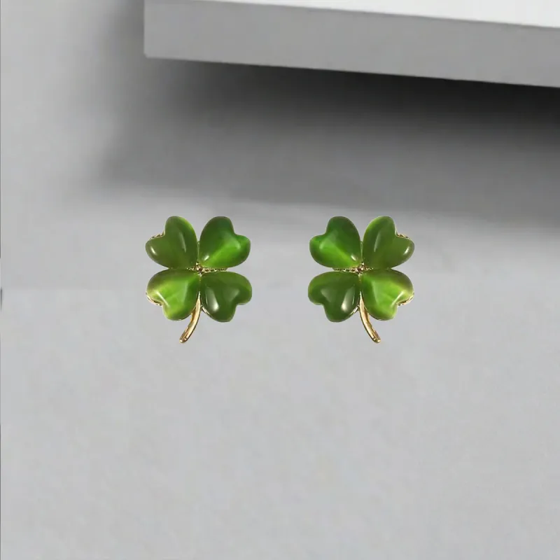 QIANFANGDAHUANGYE Resin Stud Earrings Women's-3