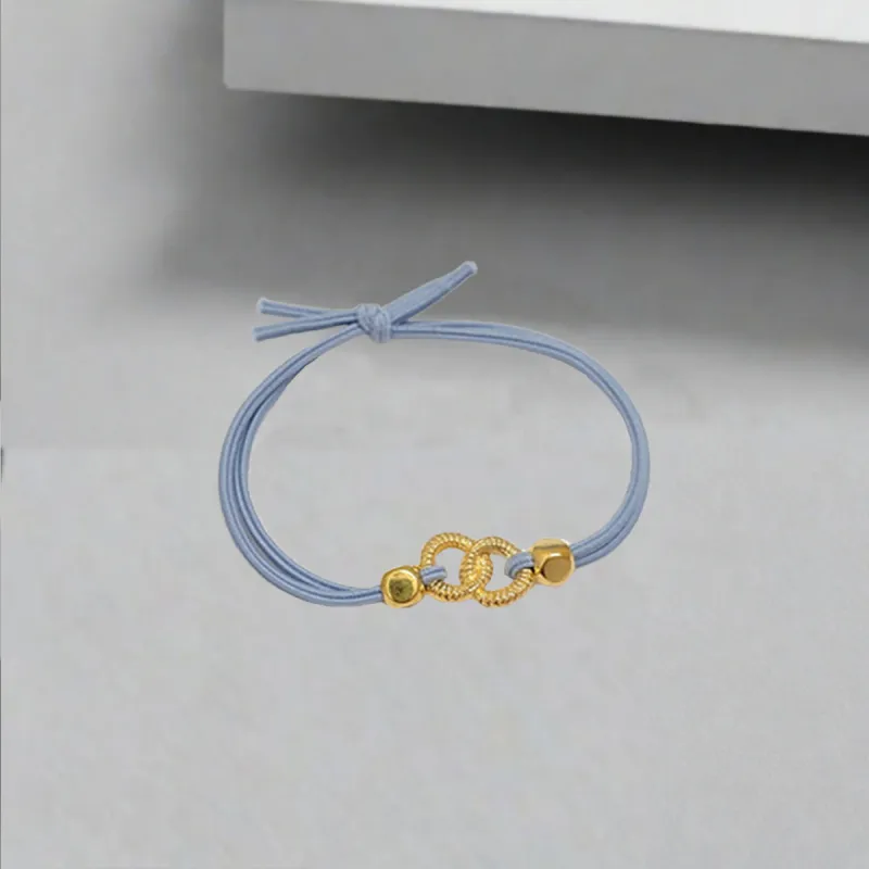 QIANFANGDAHUANGYE Fabric Hair Tie Women's-3