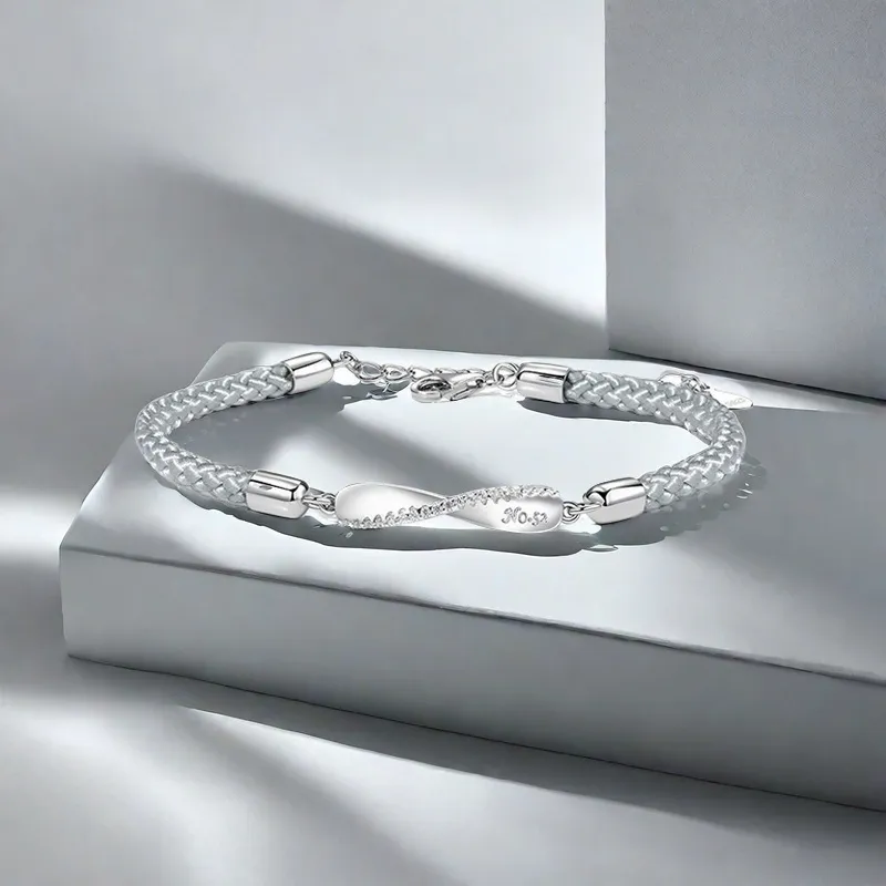 QIANFANGDAHUANGYE Alloy Bracelets Unisex-8