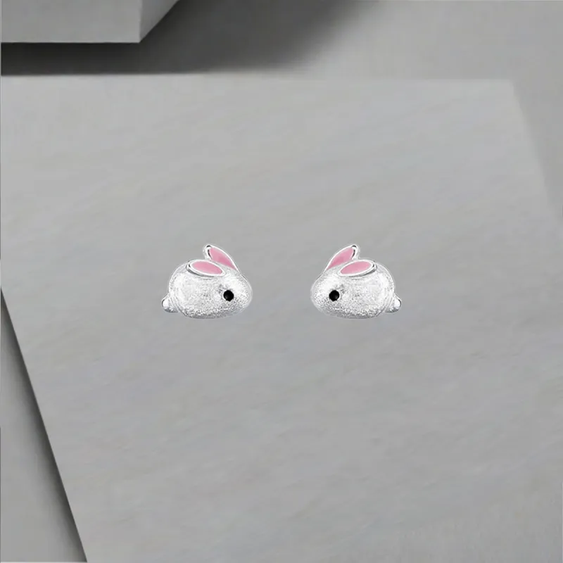QIANFANGDAHUANGYE Alloy Stud Earrings Women's-5