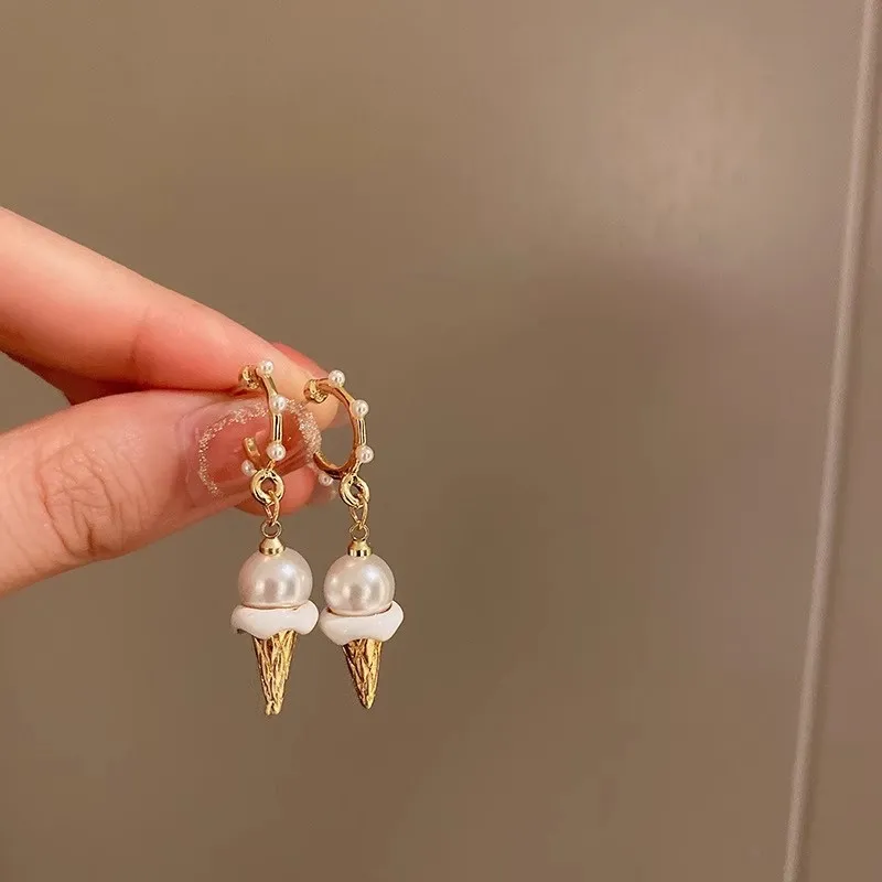 QIANFANGDAHUANGYE Alloy Earrings Women's-2