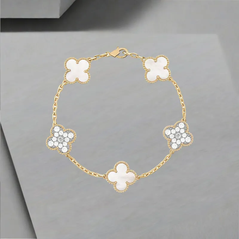 QIANFANGDAHUANGYE Zircon Bracelets Women's-3