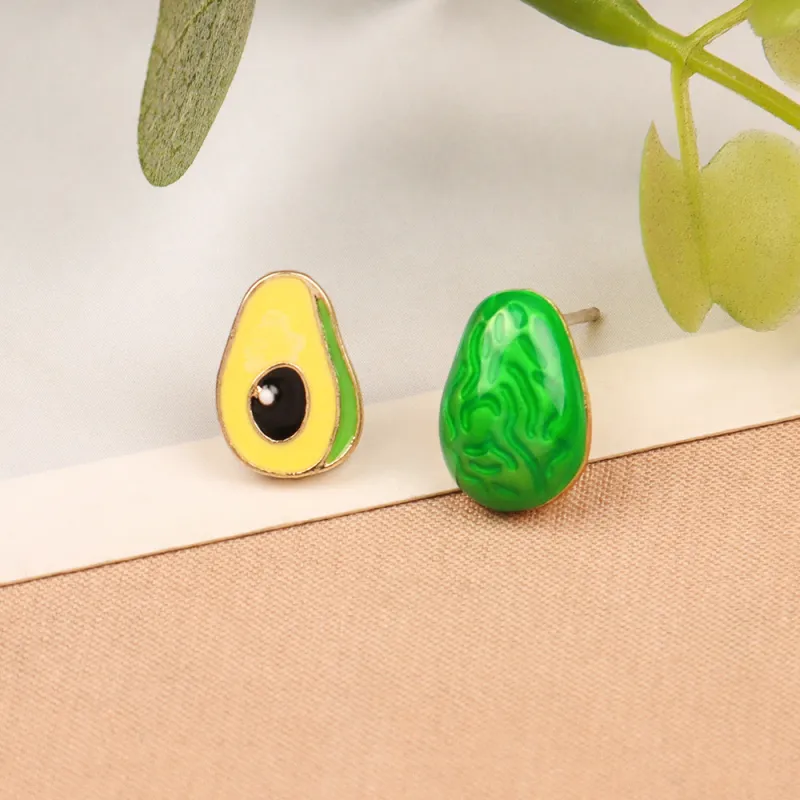 QIANFANGDAHUANGYE Alloy Stud Earrings Women's-1