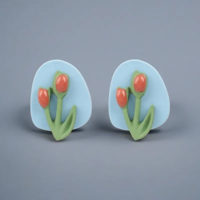 QIANFANGDAHUANGYE Alloy Earrings Women's-3