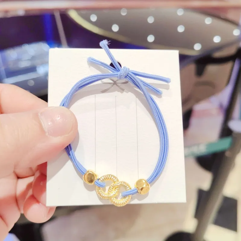 QIANFANGDAHUANGYE Fabric Hair Tie Women's-1