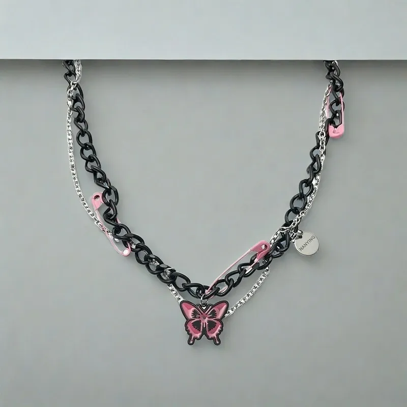 QIANFANGDAHUANGYE Alloy Necklaces Women's-5