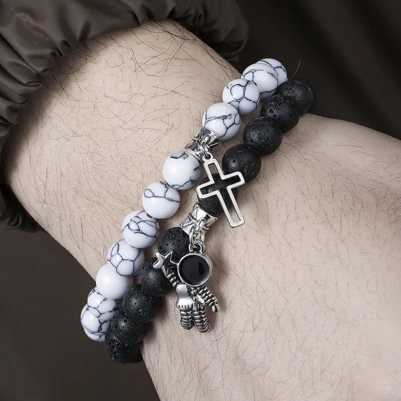 QIANFANGDAHUANGYE Alloy Bracelets Unisex-1