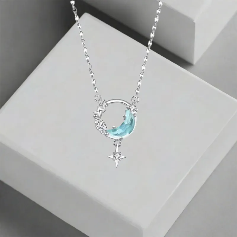 QIANFANGDAHUANGYE Alloy Necklaces Women's-3