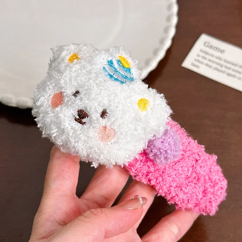 QIANFANGDAHUANGYE Polyester Hair Clips Women's-1