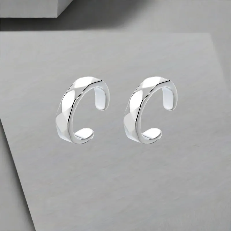 QIANFANGDAHUANGYE Alloy Clip On Earrings Unisex-9