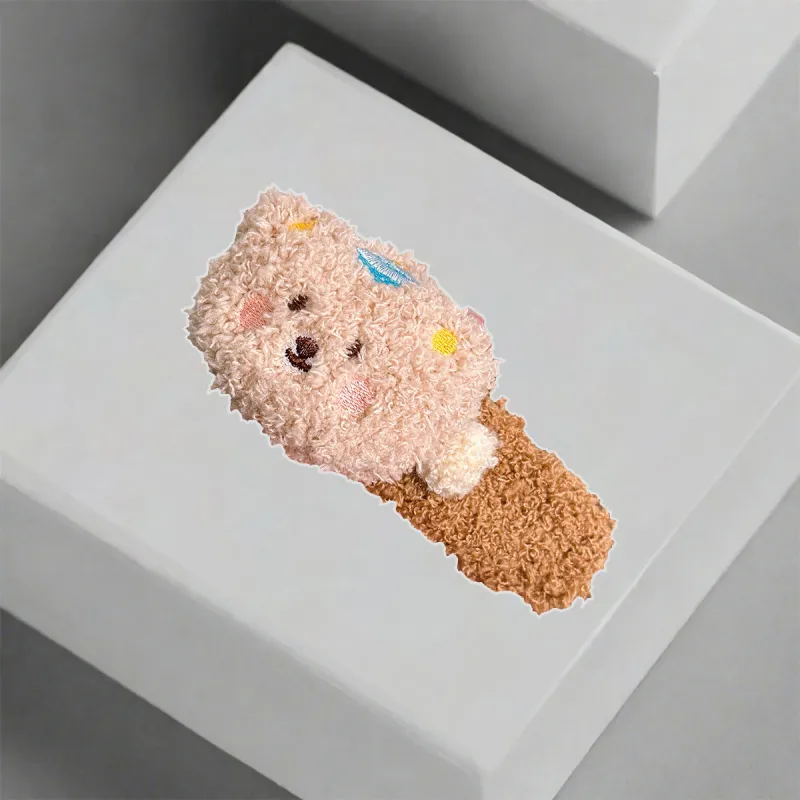QIANFANGDAHUANGYE Polyester Hair Clips Women's-11