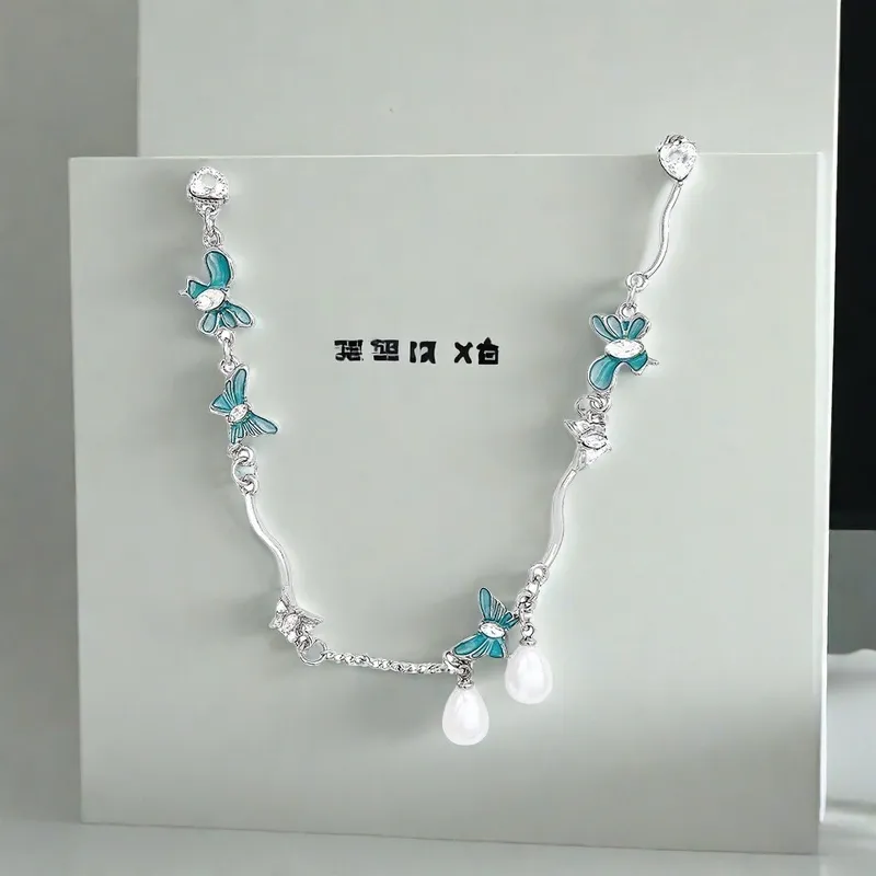 QIANFANGDAHUANGYE Alloys/resins/zircons Necklaces Women's-3