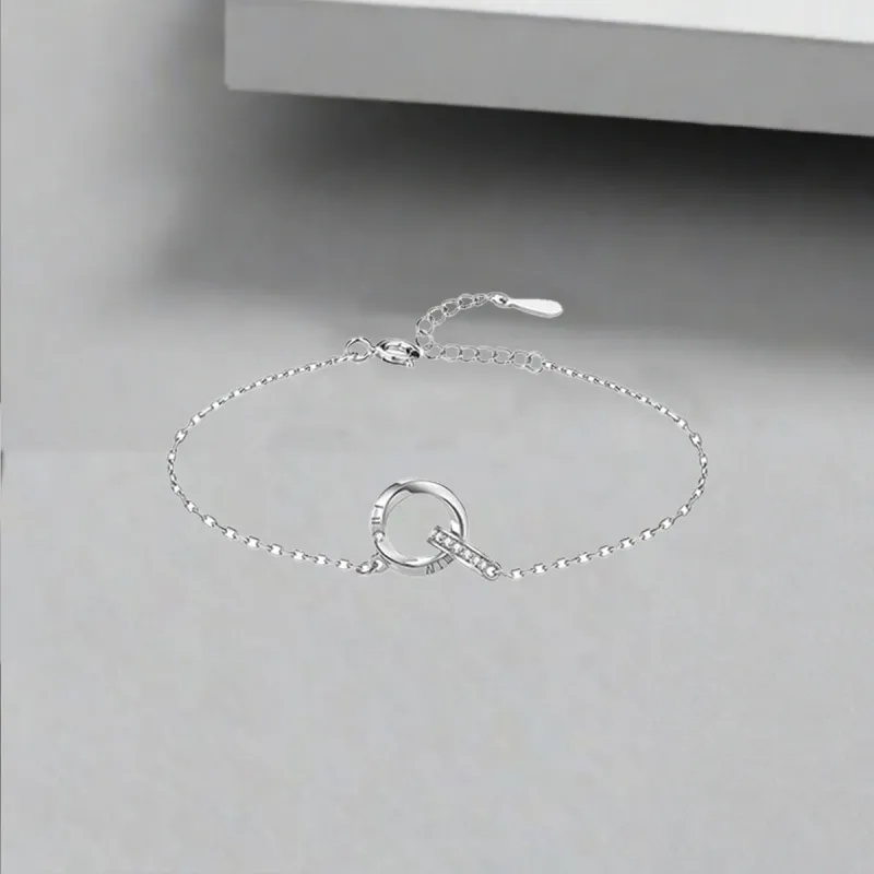QIANFANGDAHUANGYE Zircon Bracelets Women's-4