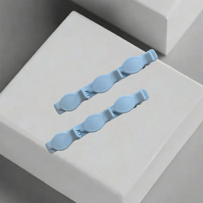 QIANFANGDAHUANGYE Acrylic/Resin Blue Hair Clip Women's-5