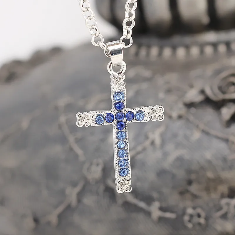 QIANFANGDAHUANGYE Alloy Zircon Necklaces Unisex-1