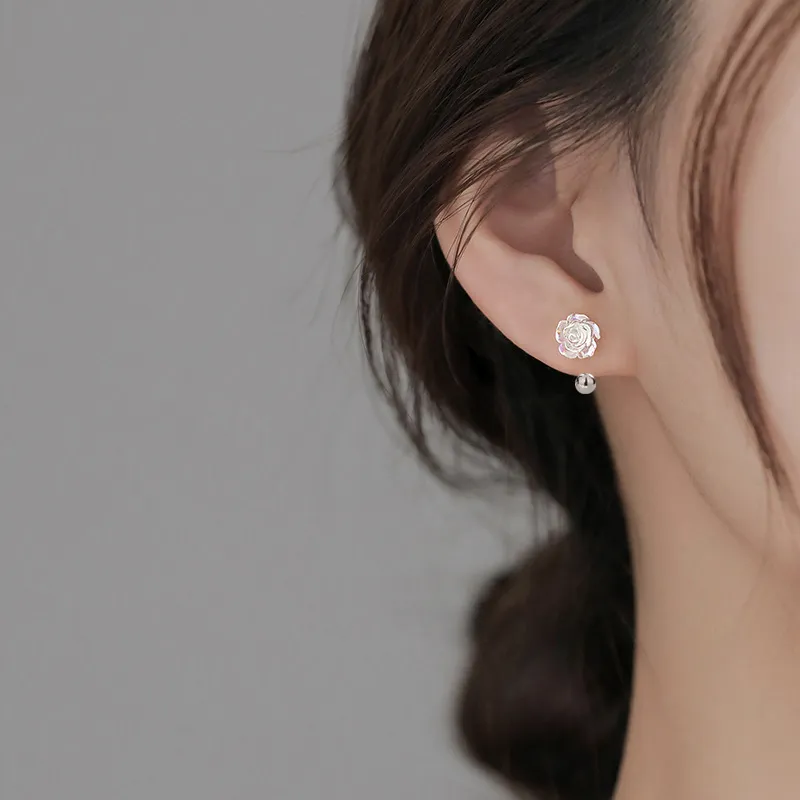 QIANFANGDAHUANGYE Resin Stud Earrings Women's-1