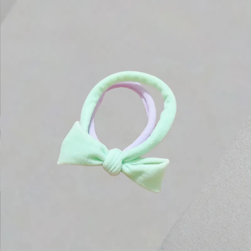 QIANFANGDAHUANGYE Cotton Linen Blend Hair Tie Women's-2