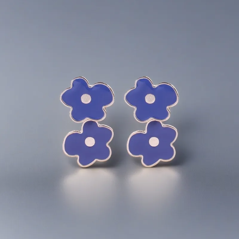 QIANFANGDAHUANGYE Alloy Earrings Women's-5