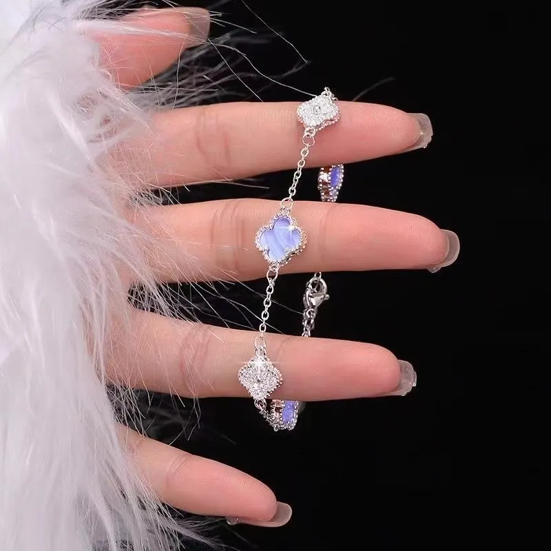 QIANFANGDAHUANGYE Zircon Bracelets Women's-2