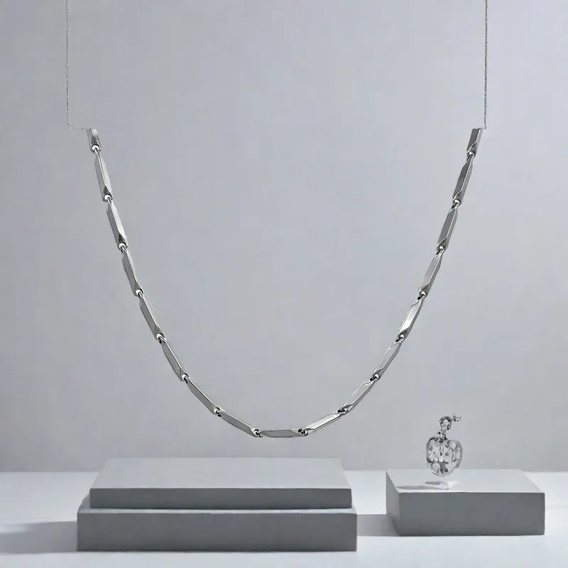 QIANFANGDAHUANGYE Alloy Necklaces Men's-3