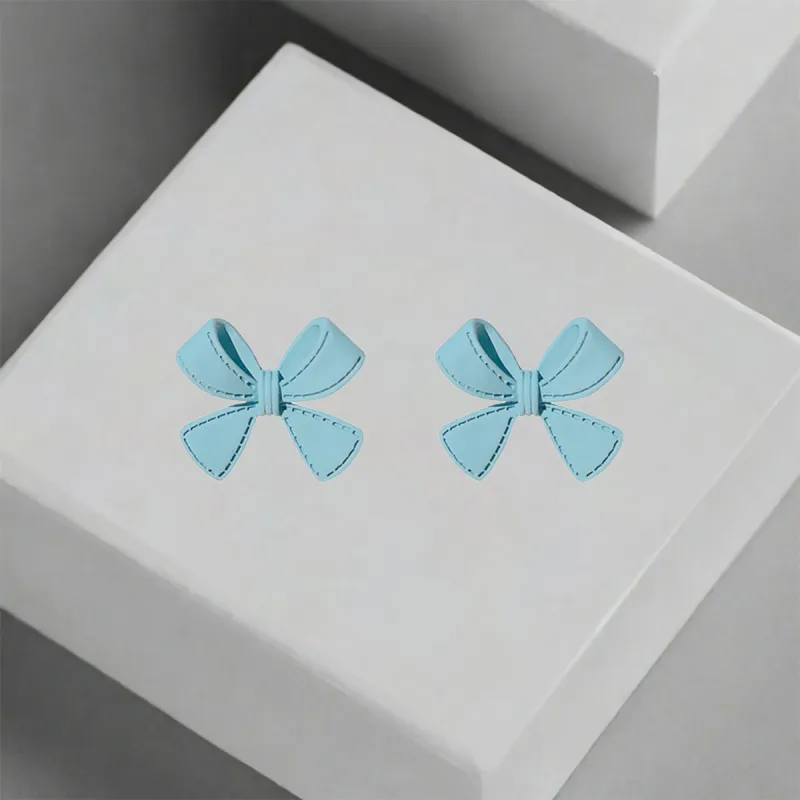 QIANFANGDAHUANGYE 925 Sterling Silver Stud Earrings Women's-2